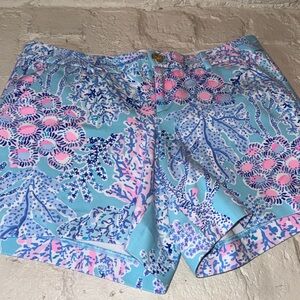 Lilly pulitzer knit short size 6 excellent used condition